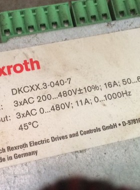 DKCXX.3-040-7二手驱动器