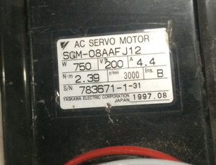 SGM-08AAFJ12   二手安川电机