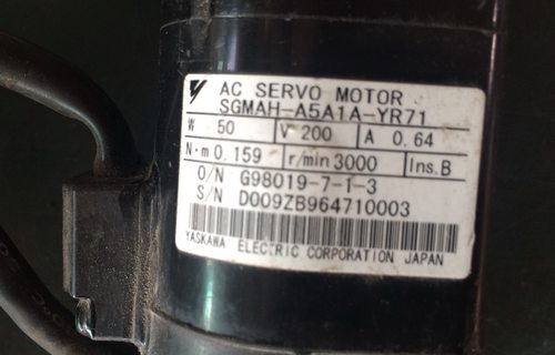 SGMAH-A5A1A-YR71 安川伺服电机 专业下手维修一体化 - 封面