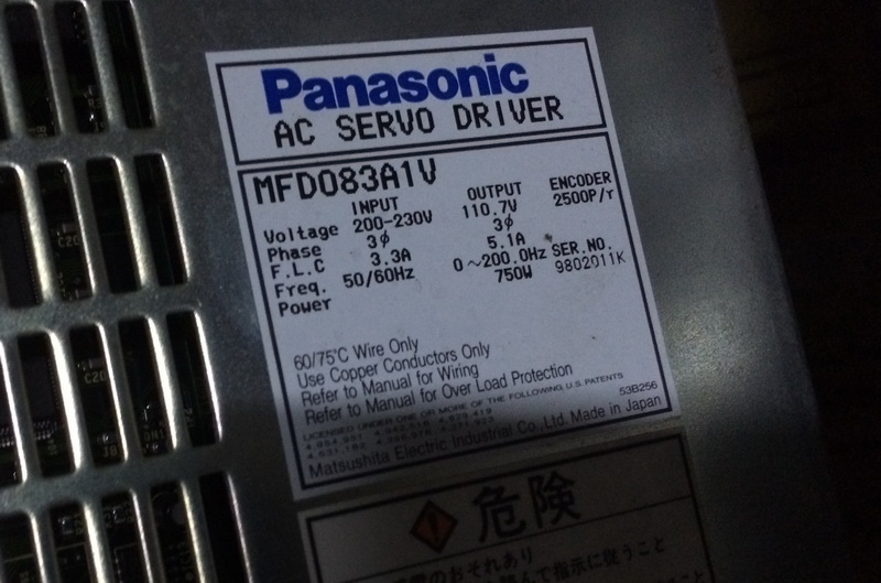 二手驱动器松下MFD083A1V