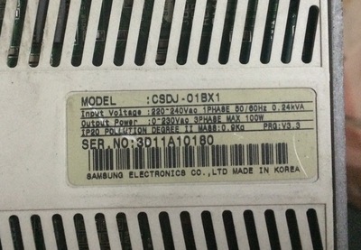 CSDJ_01BX1  二手三星驱动器