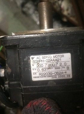 SGMPH-02A1A21 二手安川电机