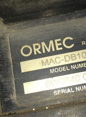 MAC-DB100P/AB二手电机ORMEC