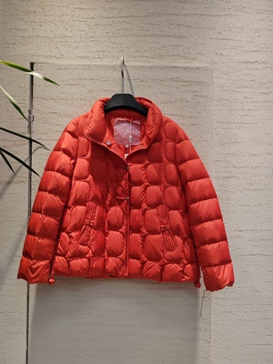 2025秋冬新款白鸭绒羽绒服保暖外套妈妈装