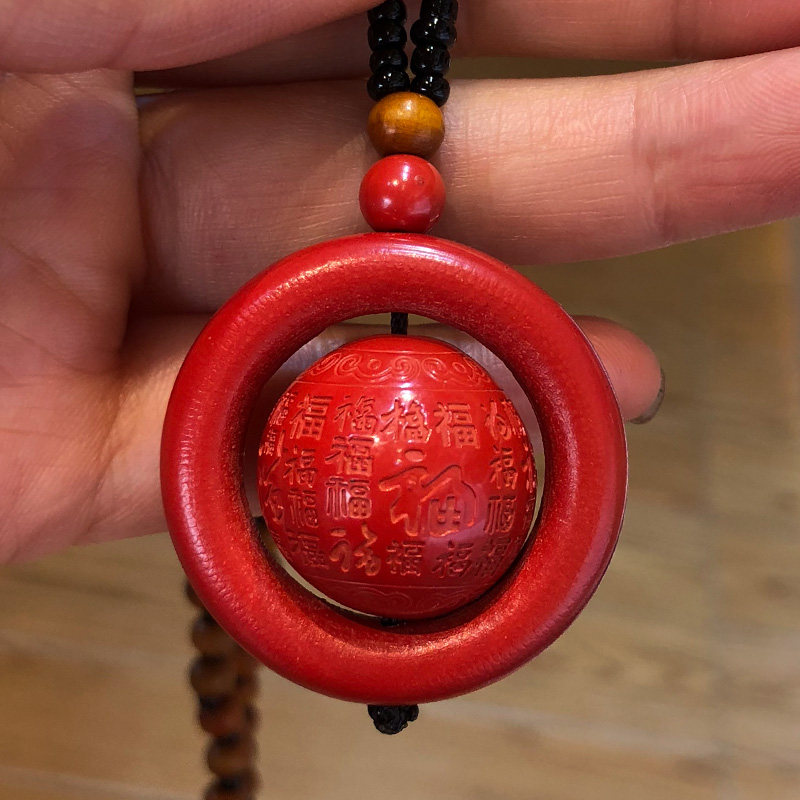 原矿帝王红朱砂时来运转挂件六字真言古风福字长款毛衣链坠子女友,珠宝/钻石/翡翠,颈饰,淘宝优惠券,粉丝福利购,淘宝优惠卷