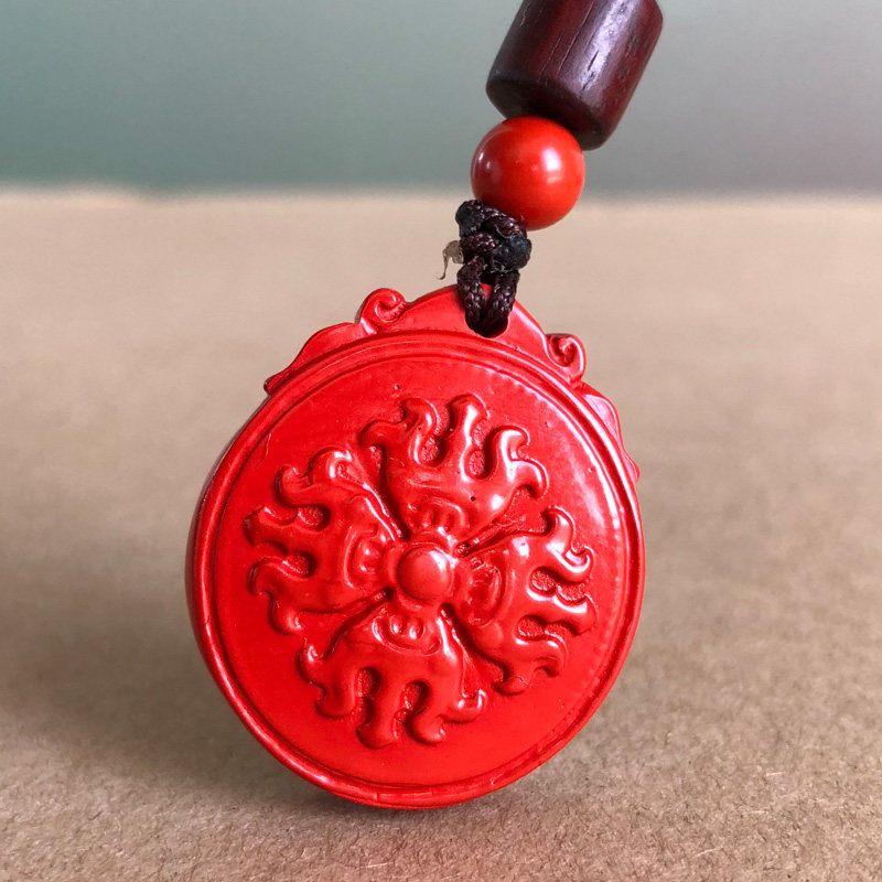 金刚高含量降魔杵本命年证书吊坠