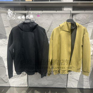 安踏冠军2026春男款连帽3A抗菌修身针织运动上衣外套152610712