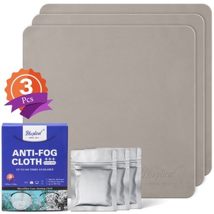 超大防雾镜布20 20cm二代防雾配方超细纤维滑雪火锅冬日骑行