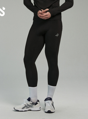 摆动者 Swing新款灼能保暖贴身长裤男子运动跑步紧身长裤速干