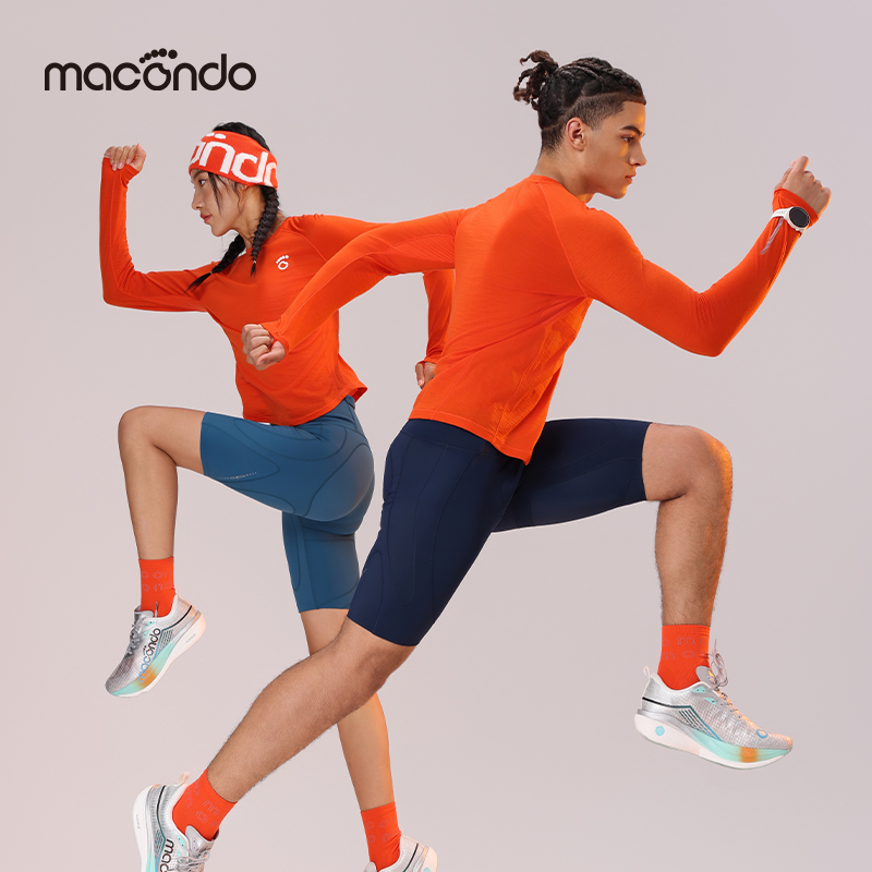 美利奴羊毛上衣T恤马孔多跑步