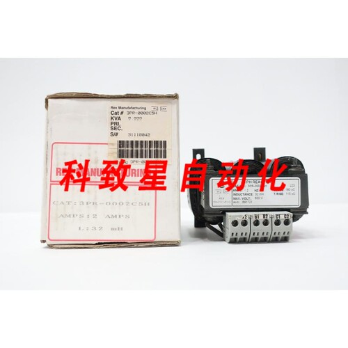 工业配件REX POWER S 3PR-0002C5H 线路电抗器 32MH 600V-AC 3PH
