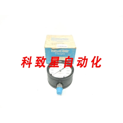 工业配件HELICOID J4J2H7A000000 压力表 0000PSI 4-1/2IN 1/2IN