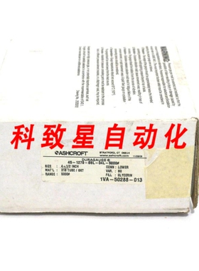 工业配件45-1279-SSL-04L-5000#压力表 451279SSL04L5000