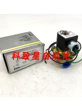 工业配件12F23C2148ACF4C05 电磁阀 3/4NPT 3/4ORIFICE 11W 120V