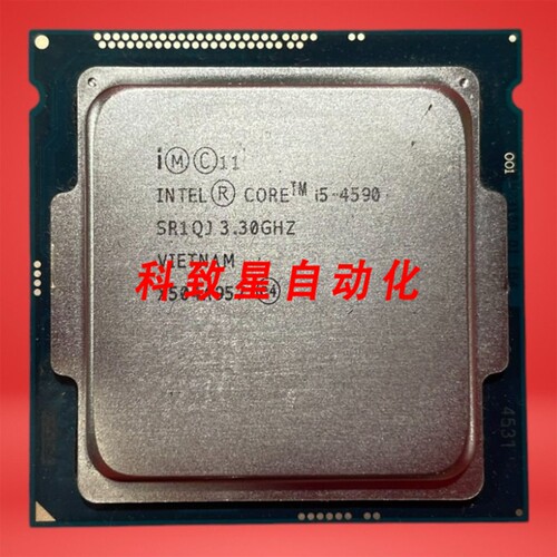 工业配件CORE I5-4590 3.3GHZ LGA1150 CPU SR1QJ 6MB CACHE