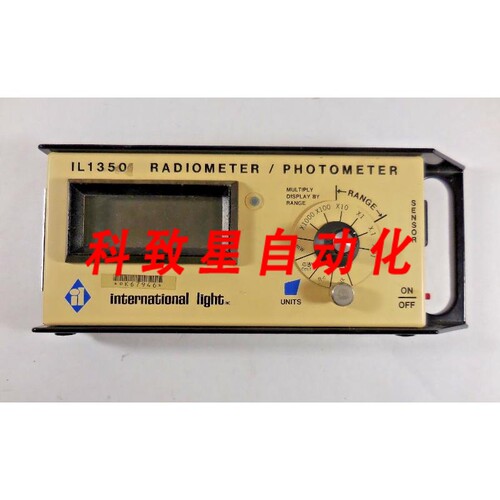 工业配件LIGHT IL1350 辐射计/光度计 带范围显示传感器