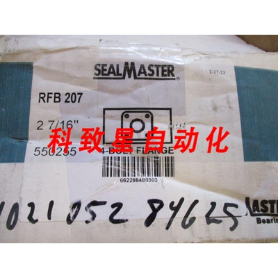 工业配件NIB SEALMASTER 4-法轴承 2 7/16 RFB 207 RFB207