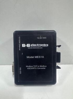 工业配件MES1A MODBUS TCP 转 MODBUS ASCII/RTU 转换器