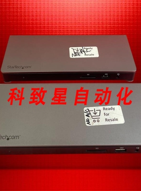 工业配件STARTECH TB3DOCK2DPPD THUNDERBOLT DUAL 4K DOCKING ST