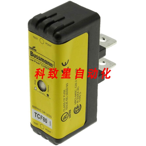 工业配件TCF80 80A 600V AC CLASS CF 延时立方保险丝带指示灯