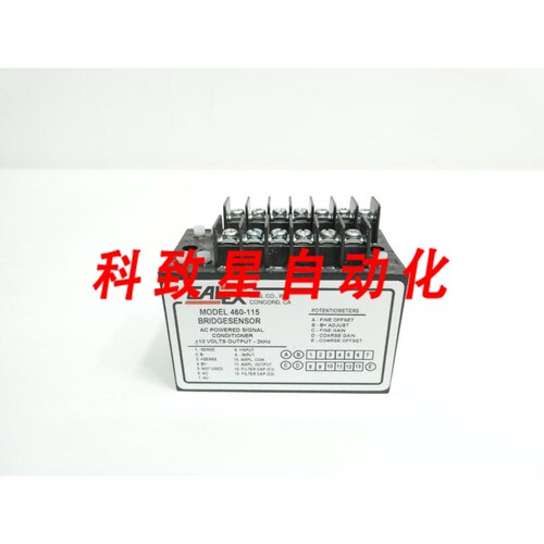 工业配件CALEX 460-115 BRIDGESENSOR 10V 2KHZ