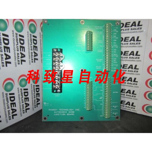 工业配件RAMSEY TECH AUTOCHECK 8200 接线板AC8000/FR8120-NEW