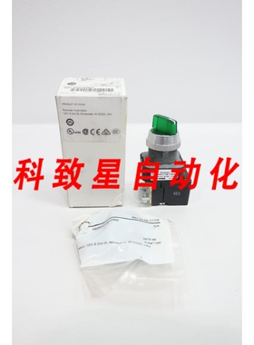 工业配件800THGH2KB6DX 选择开关 2 POS 绿色 12-130V-AC/V-DC