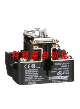 工业配件8501CO6V200A 120VAC 1-极电源继电器CLASS 8501C