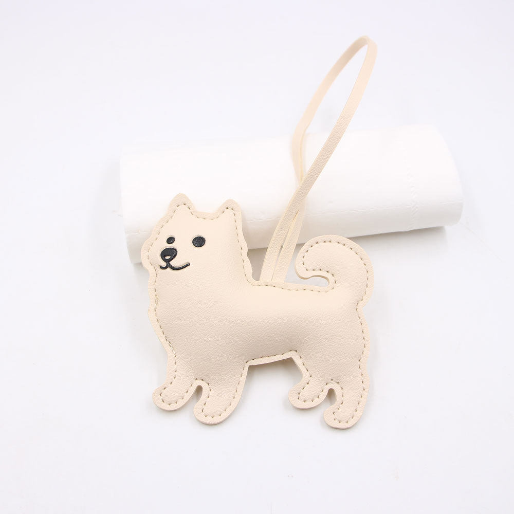 可爱国产狗皮革挂件中华田园犬箱包绳子挂坠miu系辅料服饰小配饰,饰品/流行首饰/时尚饰品新,摆件,淘宝优惠券,粉丝福利购,淘宝优惠卷