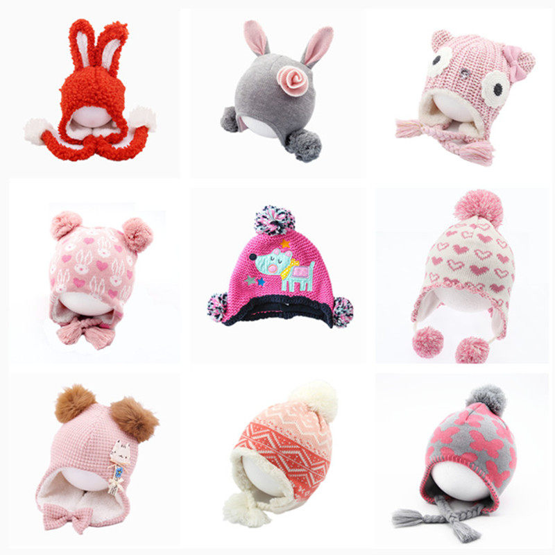 宝宝帽子冬季女孩棉帽加绒保暖护耳帽毛线针织帽新生婴幼儿童帽子,童装/婴儿装/亲子装,帽子,淘宝优惠券,粉丝福利购,淘宝优惠卷