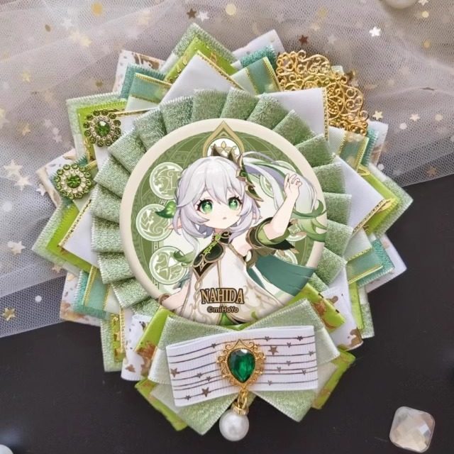 原神纳西妲吧唧托动漫徽章托痛包装饰胸针谷美道具绿色吧唧托,饰品/流行首饰/时尚饰品新,胸针,淘宝优惠券,粉丝福利购,淘宝优惠卷