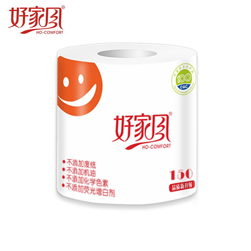正品好家风通路专供150g卫生卷纸10卷每提 6提装（暂发广东）