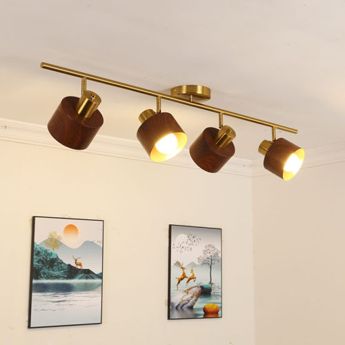 复古中古风LED明装射灯补光灯