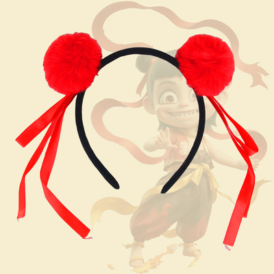 哪吒发箍儿童学生女款搞怪不勒头