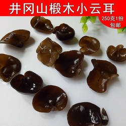 井冈山椴木云耳碗耳秋木耳250g小黑耳老鼠耳黑木耳肉厚嫩滑包邮