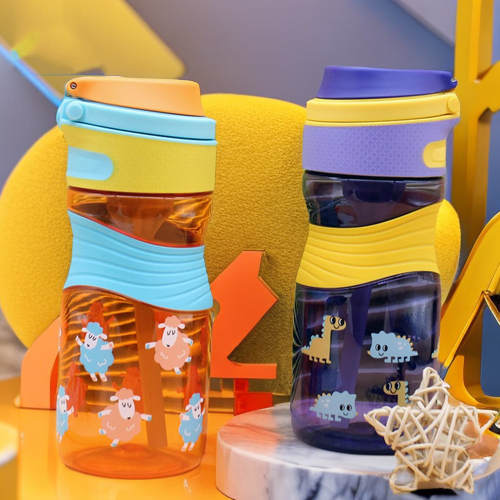 环吸管水杯恐龙ABF766乐扣乐扣