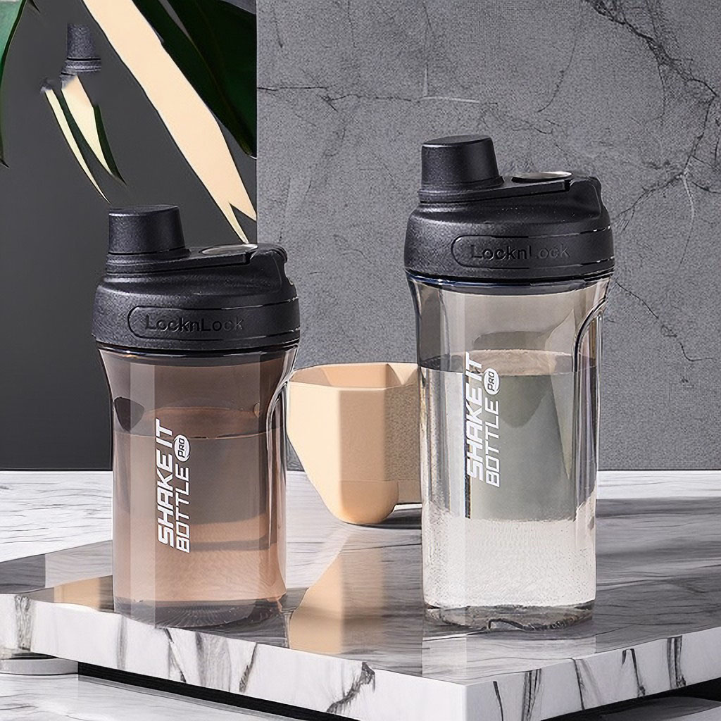 乐扣带茶隔运动水杯摇摇杯