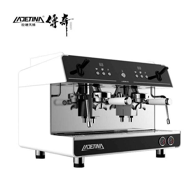 大正传奇咖啡机LADETINA意式商用半自动单双头E61咖啡奶茶店餐饮