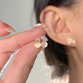 小樱桃.A Funny Story小巧精致日常可爱百搭耳钉蚊香盘耳夹