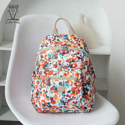 菲都狄都休闲防水双肩包