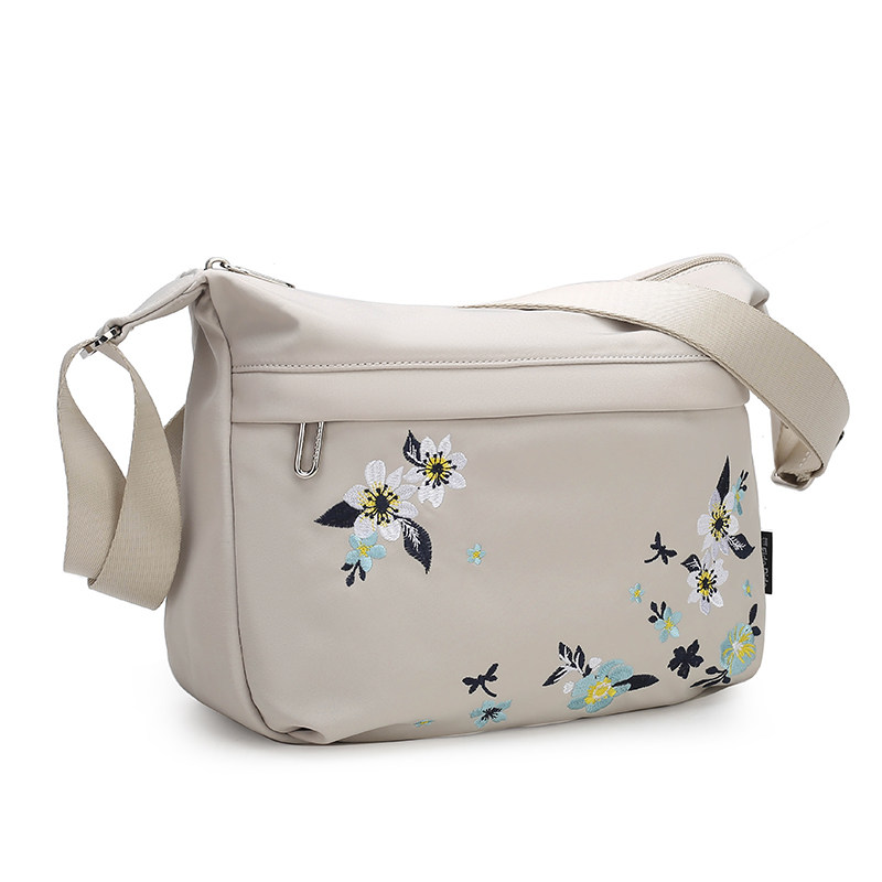 菲都狄都单肩包妈妈包牛津布帆布包大防水容量单肩包斜挎包女包包