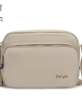 菲都狄都包包女2026新款简约帆布单肩斜挎包牛津布轻便百搭妈妈包