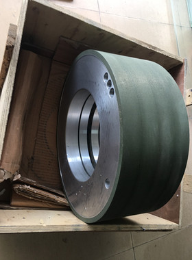 12无心磨金刚石加工粗研磨抛光树脂砂轮305X150X120X10