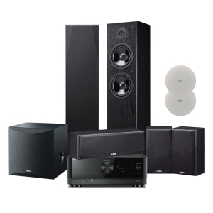 Yamaha/雅马哈 RX-V6A+NS-51  5.1.2声道家庭影院音响套装