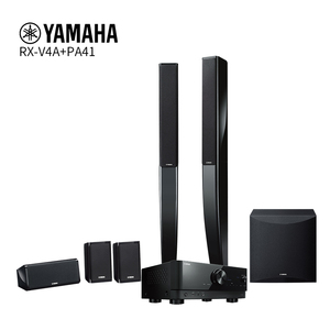 雅马哈/YAMAHA RX-V4A+PA41 家庭影院5.1 音箱套装 家用音响