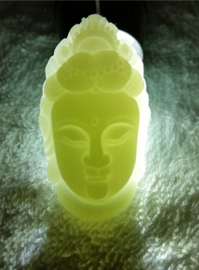 天然和田玉正品观音挂件玉坠无杂质观音吊坠保平安观世音菩萨俄料