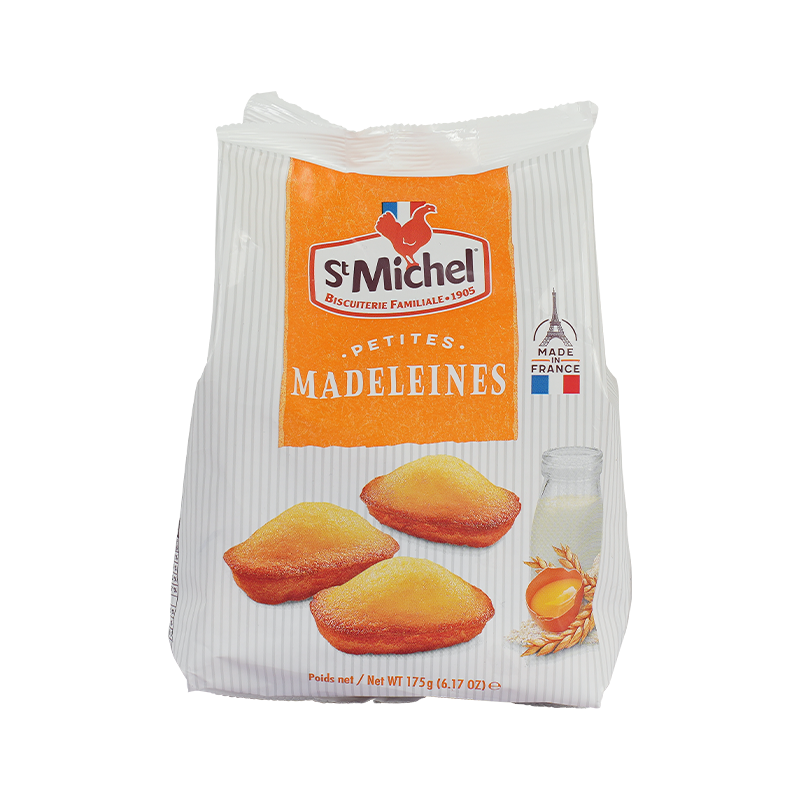 法国进口StMichel圣米希尔迷你经典蛋糕零食175克*3袋玛德琳蛋糕