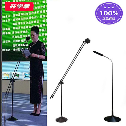 立杆落地合唱麦克风舞台