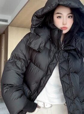 2025年新款棉服女冬短款加厚时尚棉衣韩版宽松设计感棉袄学生外套