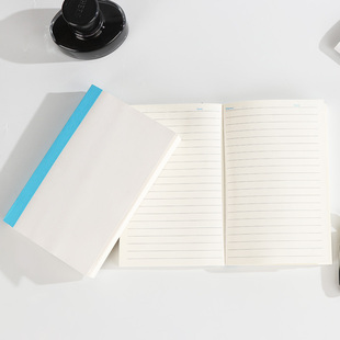 B6加厚线装内页 100g象牙白纯横线定页 替换本芯批量可按要求定制